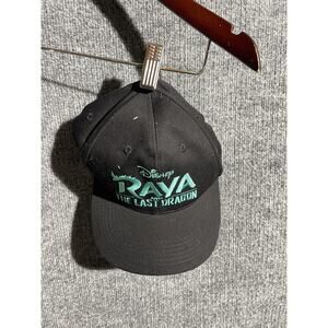 Disney Raya And The Last Dragon Hat Cap Strap Back Mens Black Movie Promo